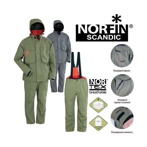 Костюм для летней рыбалки Norfin Rain 50800