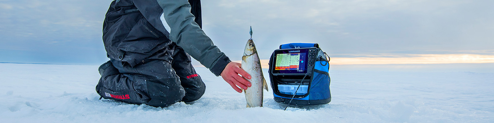 Эхолот для зимней рыбалки, следим за рыбой в реальном времени