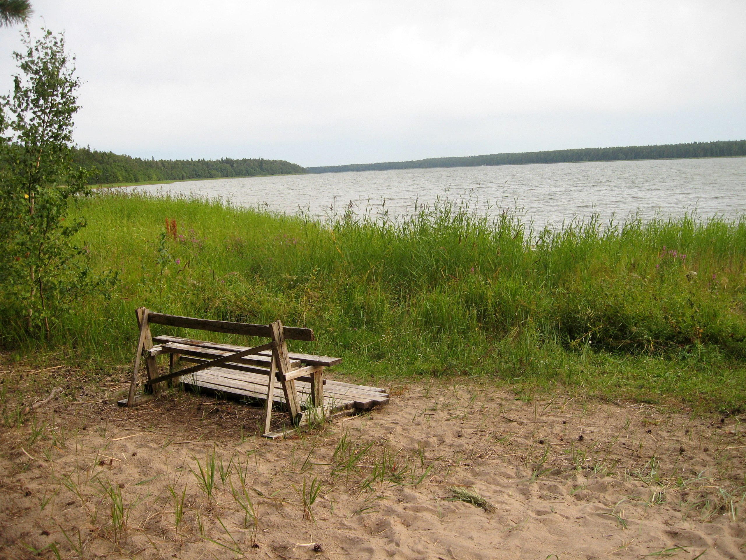 Единственное солёное озеро ленинградской области
