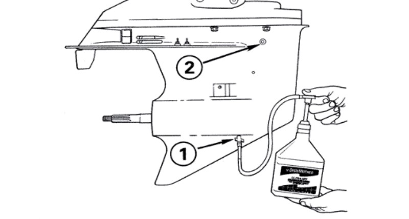Правила выбора и этапы замены жидкости в редукторе лодочного мотора