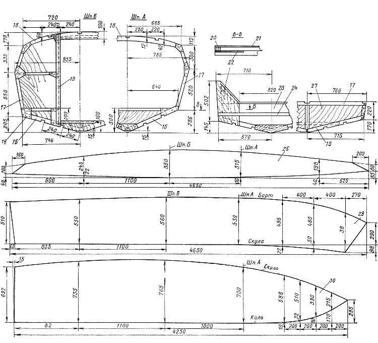 Лодка из одного листа фанеры — проект, чертежи, эскизы и описание технологии изготовления лодки из одного листа фанеры