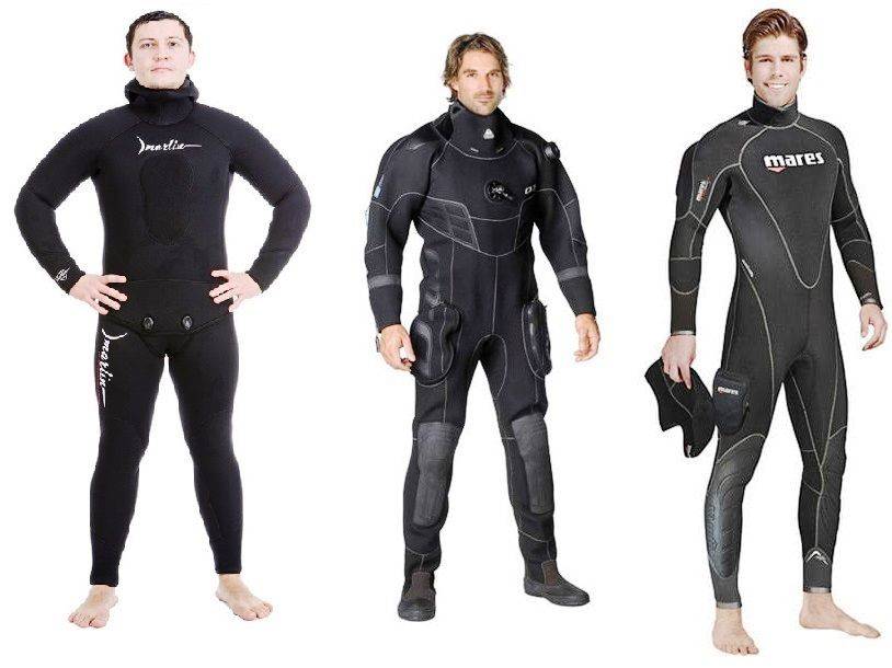 Как выбрать гидрокостюм для подводной охоты: типы и покрой