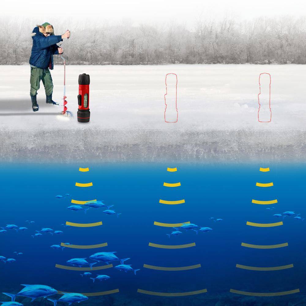 Зимний эхолот (ручной, двулучевой, тубусный), какой лучше выбрать для рыбалки через лед