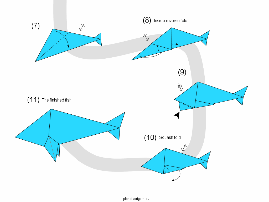 Рыбка схема. Оригами из бумаги для начинающих рыбка. Оригами рыба схема. Оригами рыбка схема. Оригами рыба из бумаги для детей.