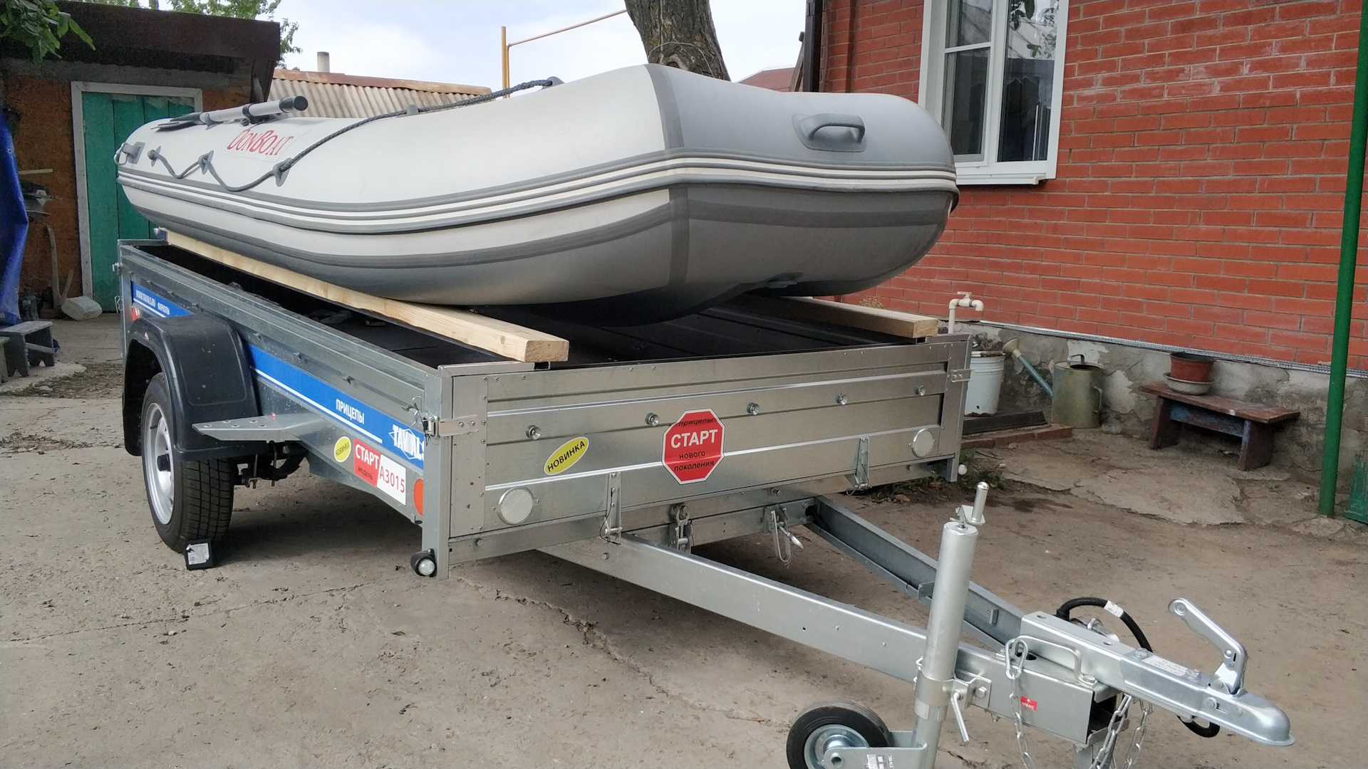 Транспортировка лодок из пвх — как перевозить лодку в прицепе