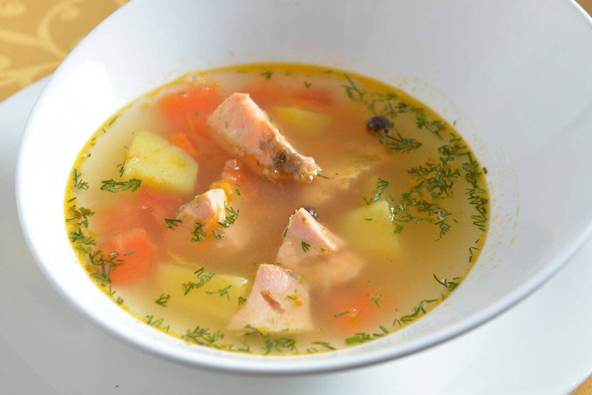Суп из горбуши замороженной. рецепты из голов, филе, хвостов с рисом, сливками, пшеном, картошкой