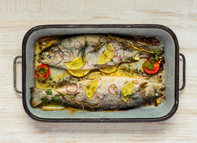 ᐉ голец, запечённый в духовке - рыбные рецепты - ✅ ribalka-snasti.ru