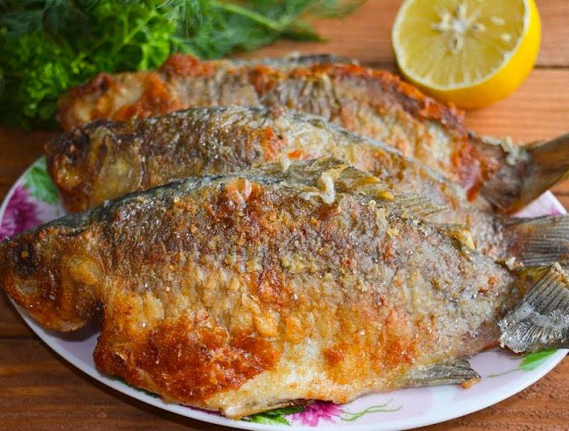 Жареная рыба на сковороде рецепт