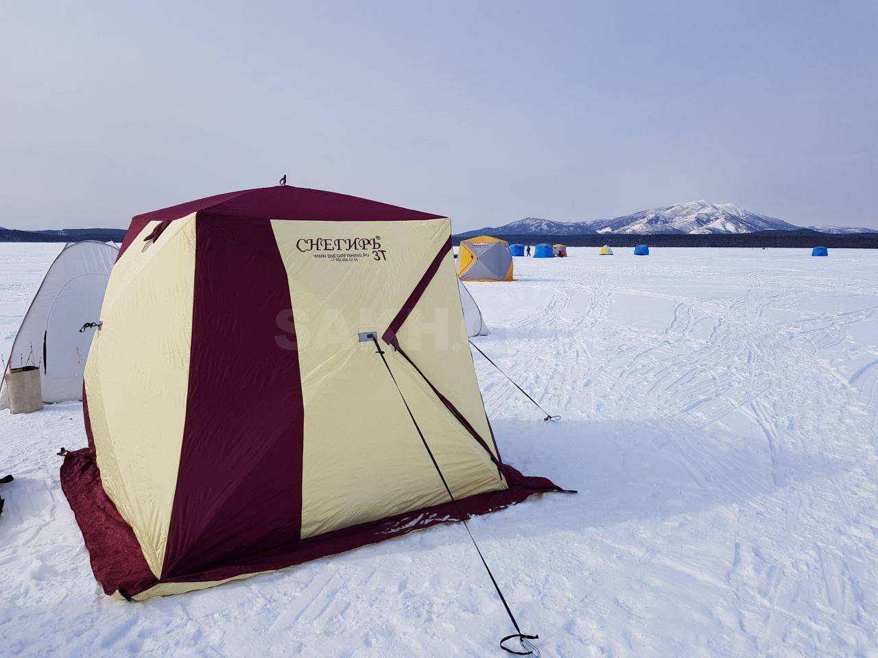 Топ-7 лучших палаток «снегирь» для зимней рыбалки