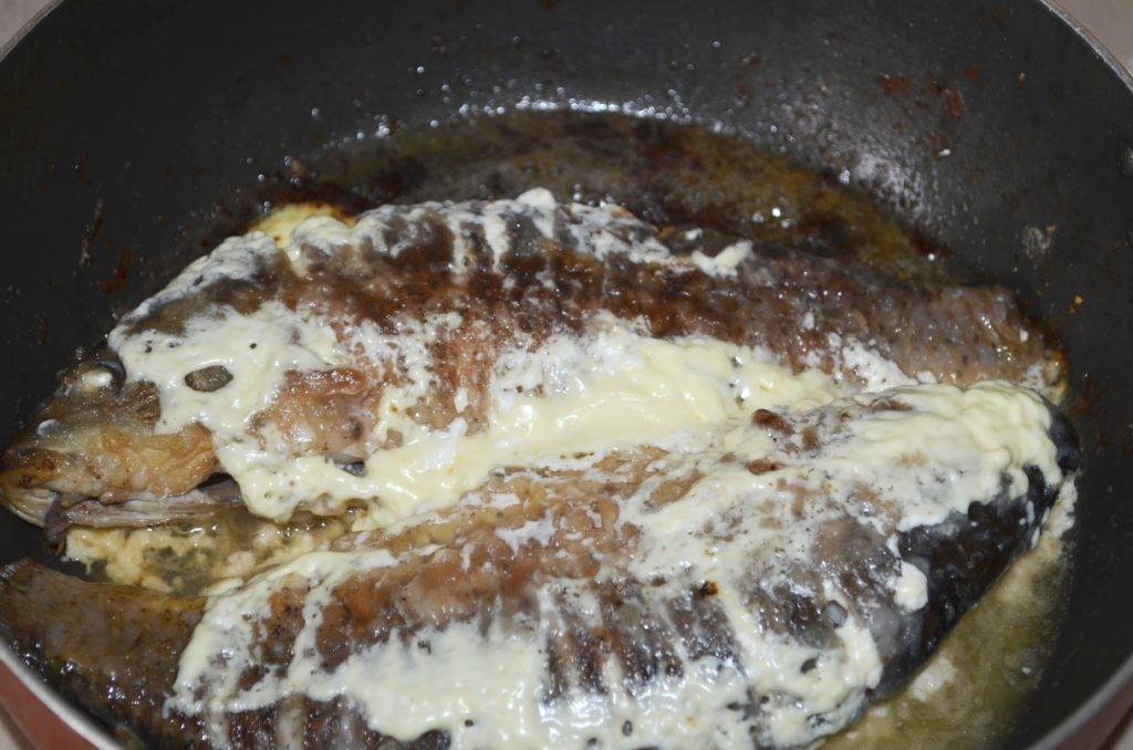 Карп жареный на сковороде: рецепты с фото пошагово